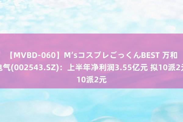 【MVBD-060】M’sコスプレごっくんBEST 万和电气(002543.SZ)：上半年净利润3.55亿元 拟10派2元