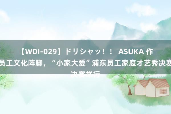 【WDI-029】ドリシャッ！！ ASUKA 作念强员工文化阵脚，“小家大爱”浦东员工家庭才艺秀决赛举行